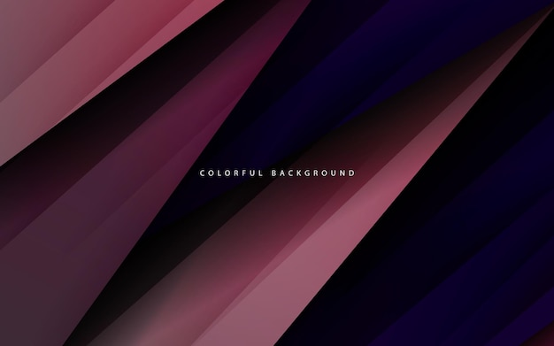 abstract overlap layerr pink color background vector