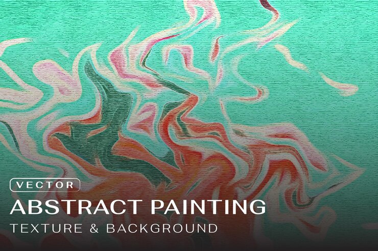 Vector abstract painting