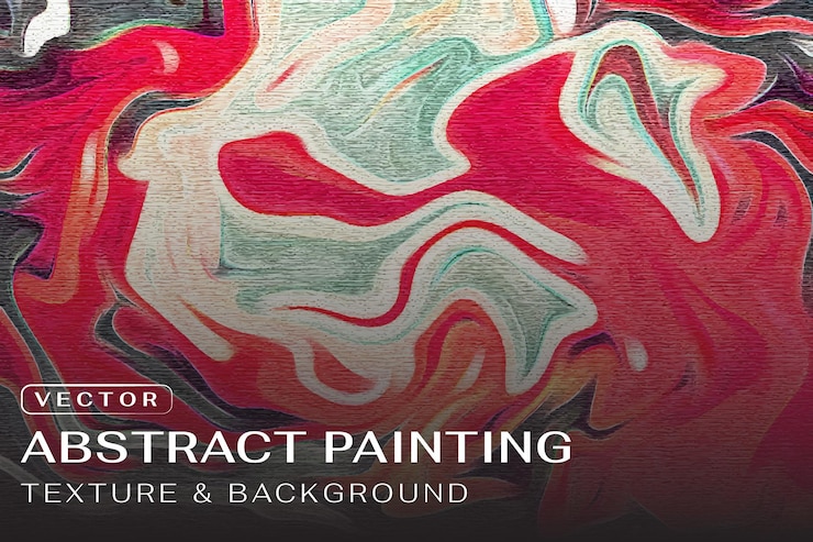 Vector abstract painting