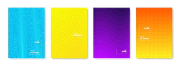 Abstract pattern background. Set of color abstract shapes, abstract design background. Abstract gradient elements for logo, banner, post,