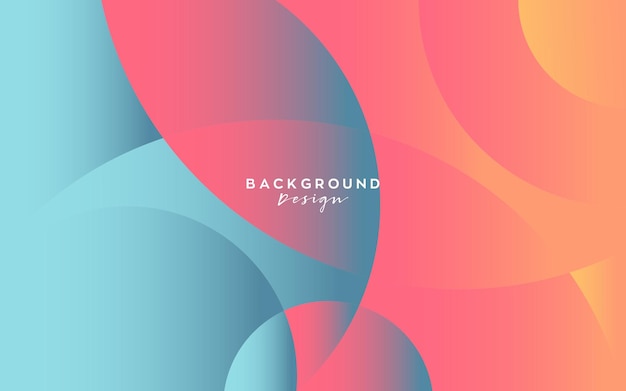 Abstract pattern background with colorful gradient wave