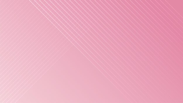 Abstract pink minimal background with geometric shape light stripe wave curve triangle and circle Valentine39s day concept background Vector illustration