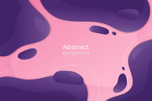 Abstract purple and pink fluid shape modern banner Abstract liquid vector background 8