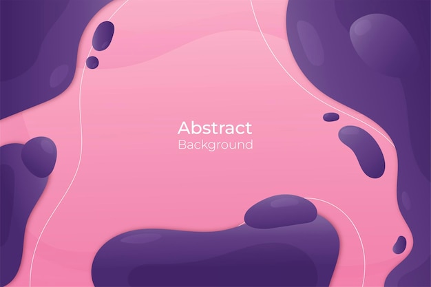 Abstract purple and pink fluid shape modern banner Abstract liquid vector background 9