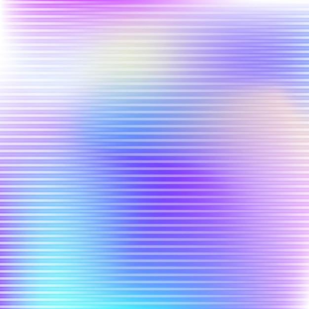 Abstract ribbed reflective glass texture with overlaid with horizontal lines Vector illustration