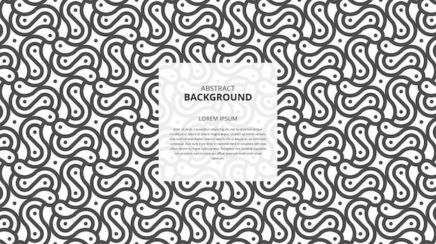 Abstract seamless geometric shape lines pattern