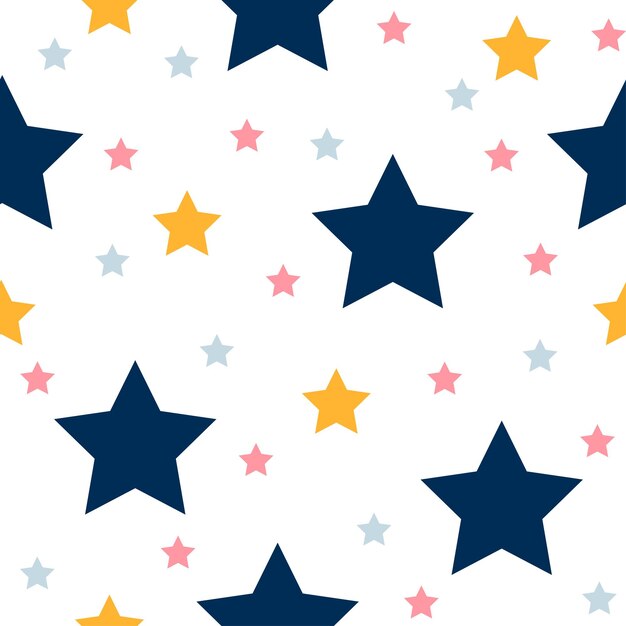 Abstract seamless pattern background. Childish simple application geometric cover for design card, wallpaper, album, scrapbook, holiday wrapping paper, textile fabric, bag print, t shirt etc.