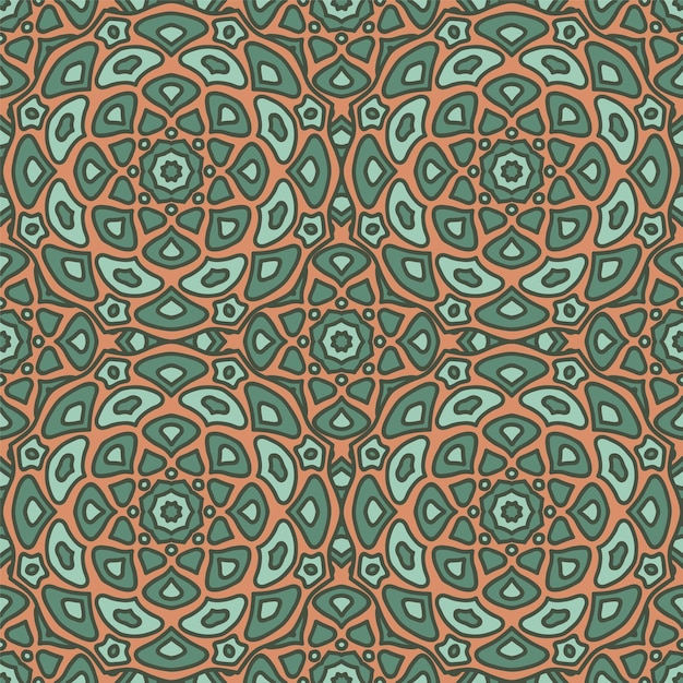 abstract seamless pattern simple repeat elements sixties fashio