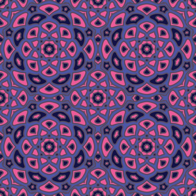 Abstract seamless pattern Simple repeat elements sixties fashio