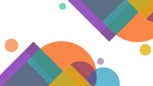 abstract shapes background gradient geometric design banner and poster template