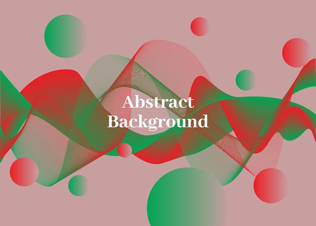 abstract shapes with abstract  background design concept illustration