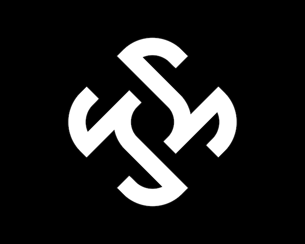 Abstract Shuffle Motion Rotate Circular Spin Loop Infinity Eternity Curve Line Vector Logo Design