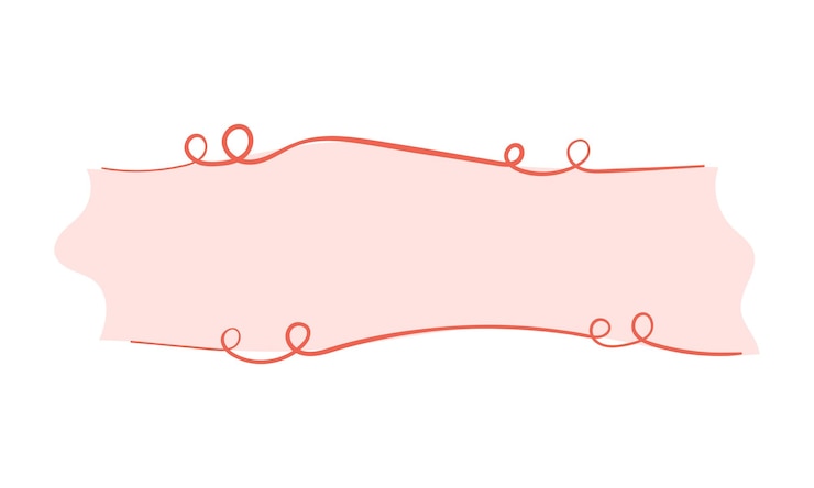 Vector abstract vector decorative frame element