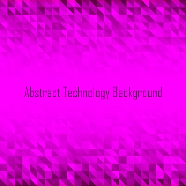 Abstract Violet Geometric Technology Background vector illustration