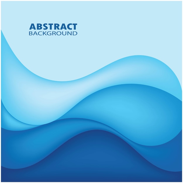 abstract water wave design background