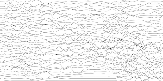abstract wave texture white background vector lines