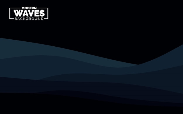 abstract waves background dynamic shapes composition vector illustration