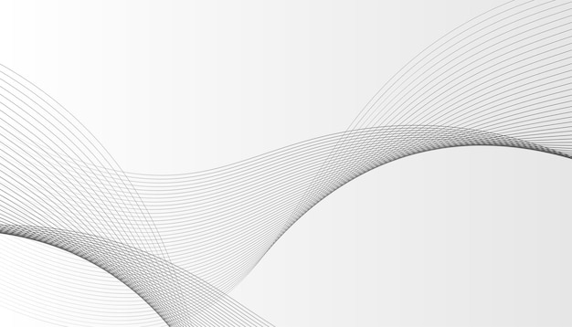 abstract wavy lines pattern decorative template