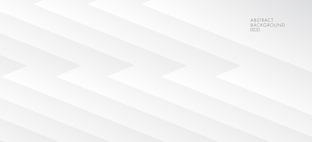 Abstract white shades background futuristic lines forming dynamic pattern of zig zag