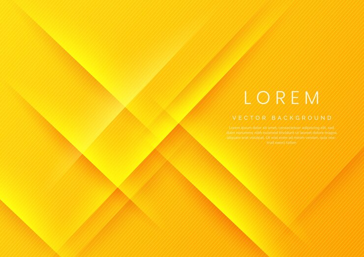 Abstract yellow and orange gradient diagonal background