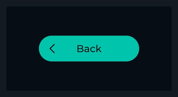 Active return button UI element template