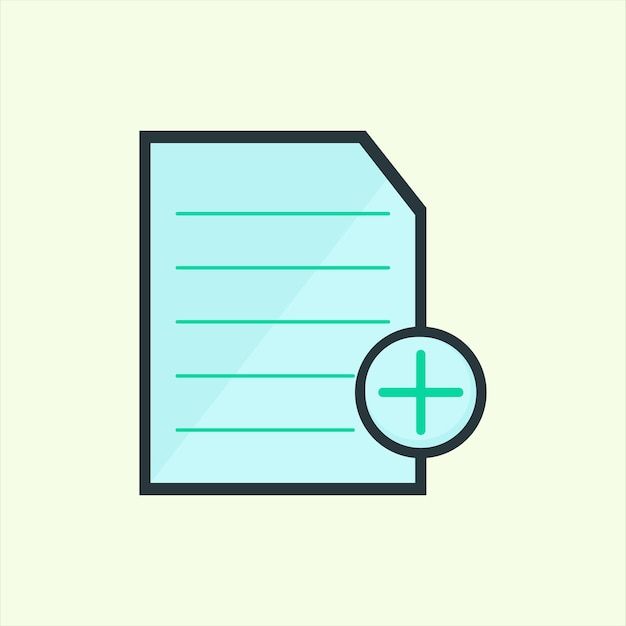 Add icon icon related to design elements suitable for web site app user interfaceselement printable etc flat icon style simple vector design editable