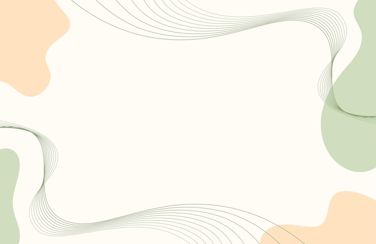 Aesthetic Background Abstract Minimalist Background Backgkround with Organic Shapes and Line in Pastel Colors