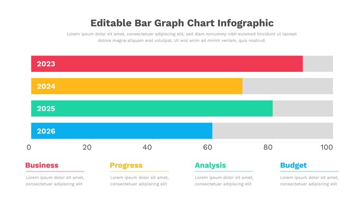 Vector aganda infographic template