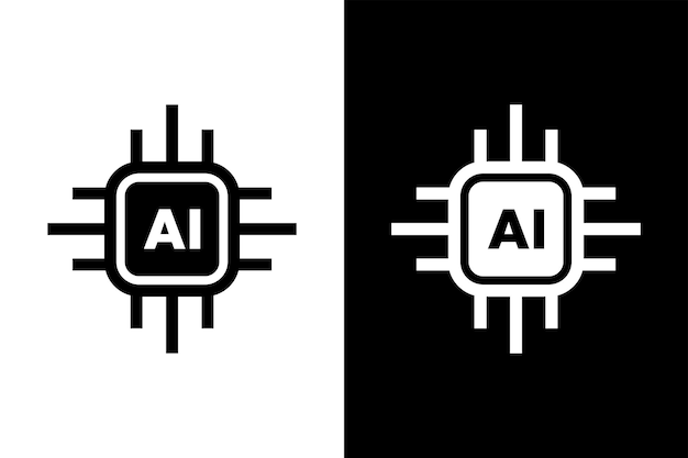 ai generated icon artificial intelligence generated vector