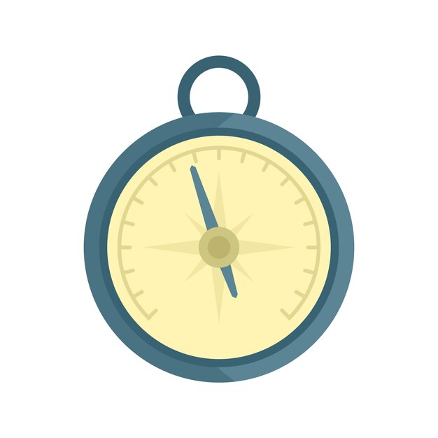 Air barometer icon Flat illustration of air barometer vector icon isolated on white background