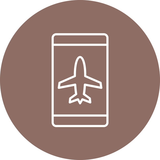 Airplane mode active icon vector image Can be used for Mobile UI UX