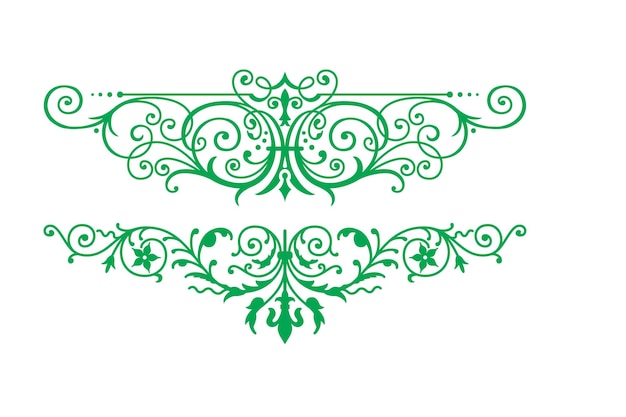 Alpona design elements vector illustration