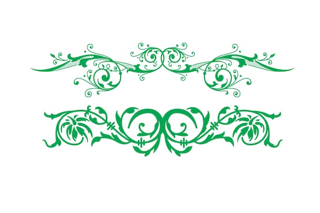 Alpona design elements vector illustration