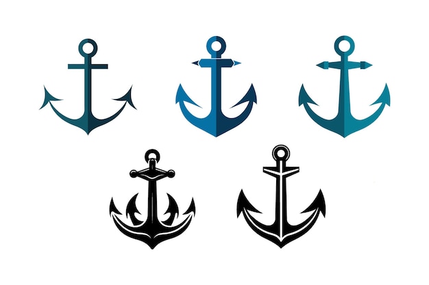 Anchor Icons Set