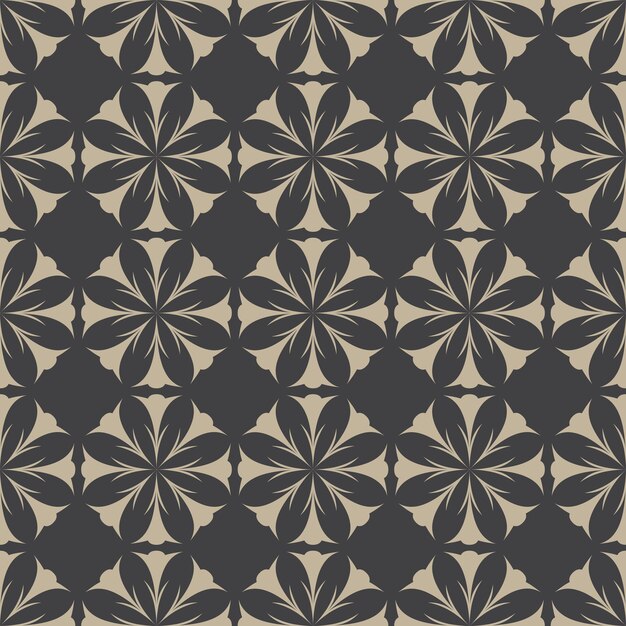 Angel trumpet exotic flower seamless pattern