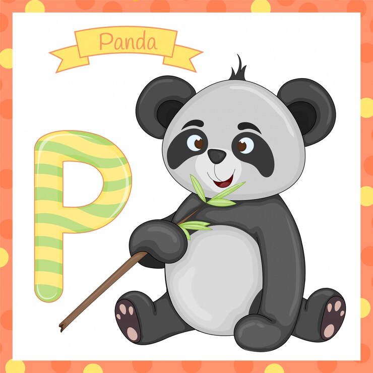 Vector animal alphabet