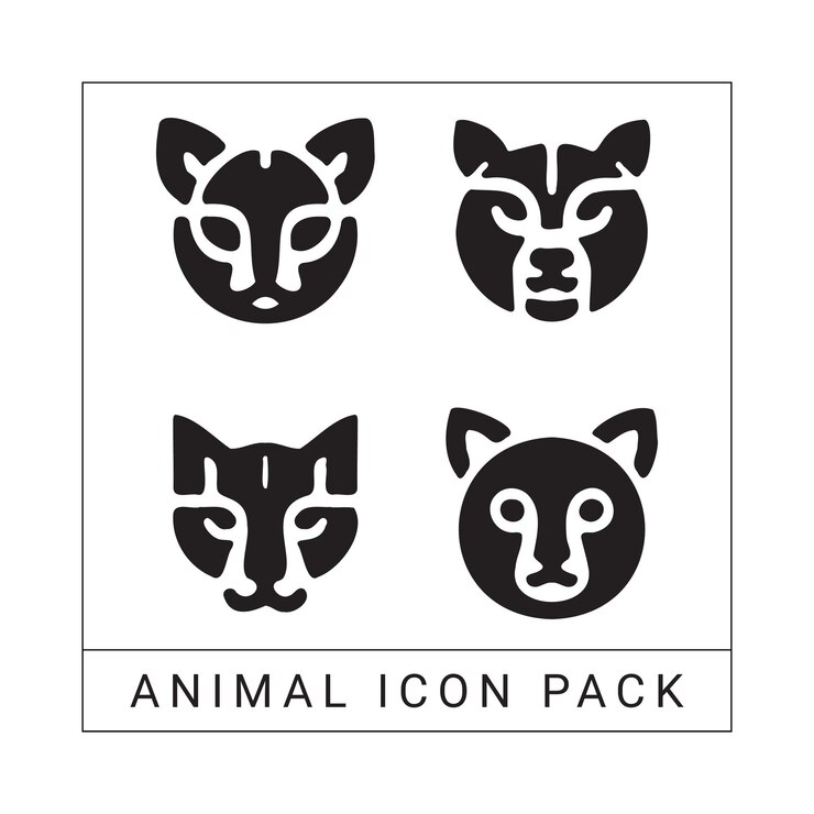 Animal Icon Pack With Vector Files