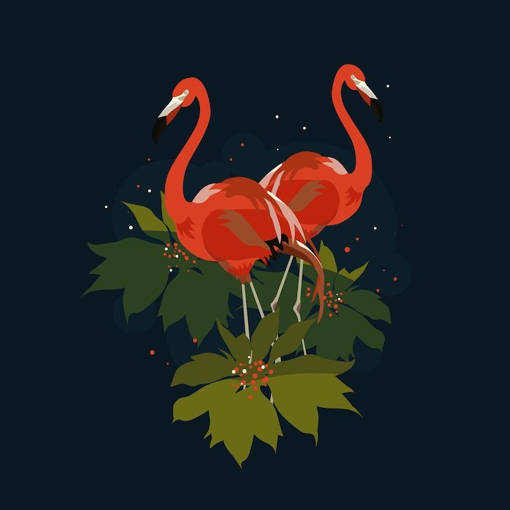 Vector animal poster3