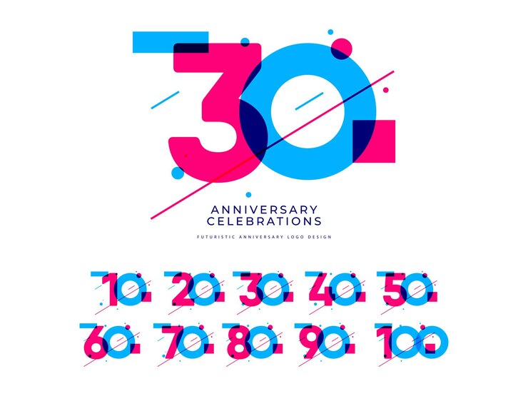 Anniversary celebrations Logo Colletions Template