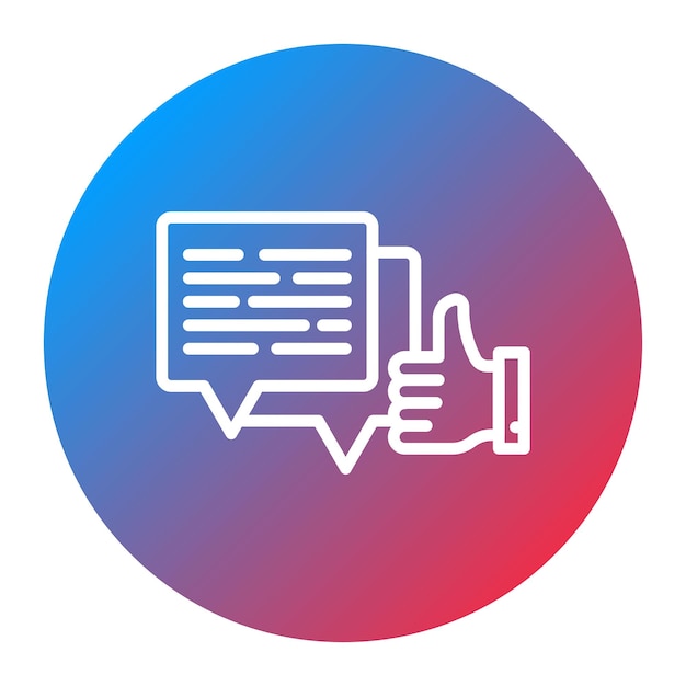 Appreciation icon vector image Can be used for Organization