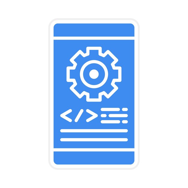 apps development icon vector image can be used for startup