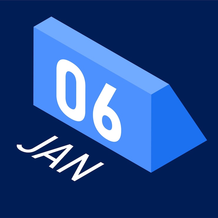 Vector april month calendar book of january