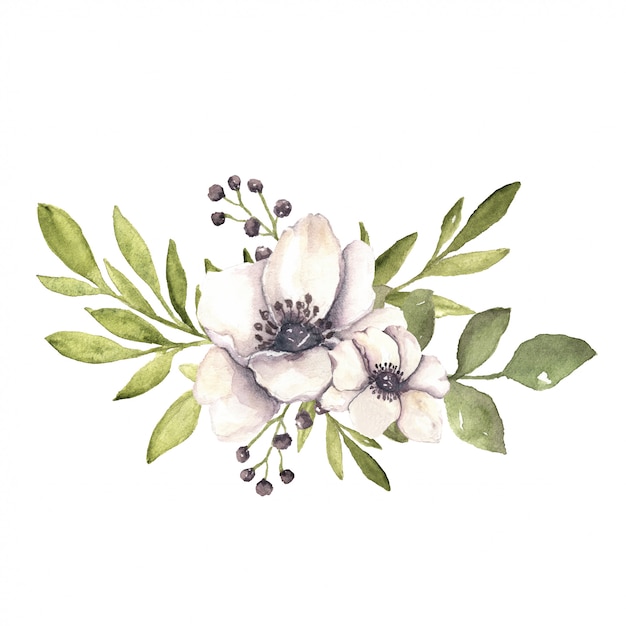 Aransemen botani floral cat air