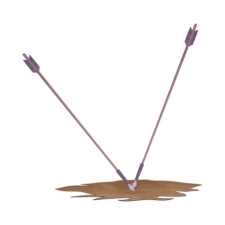 Vector archery arrow
