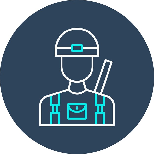 Army Soldier vector icon Can be used for Military iconset