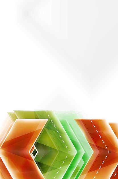 Arrow abstract background