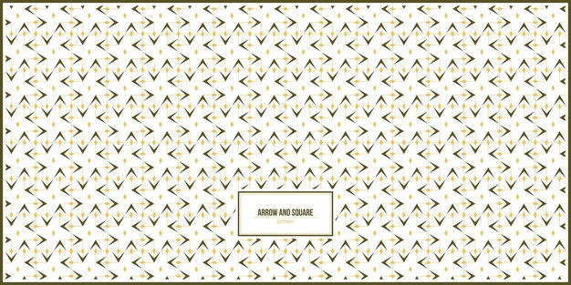 arrow and rectangle pattern with unique combination
