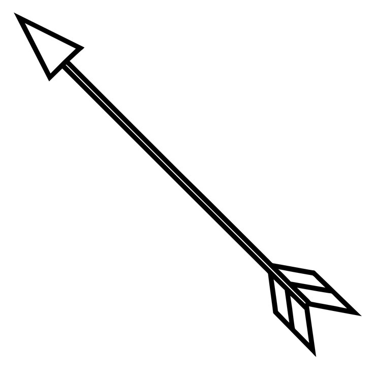 Vector arrowvectorsilhouetteblackcolorsilhouettes 6