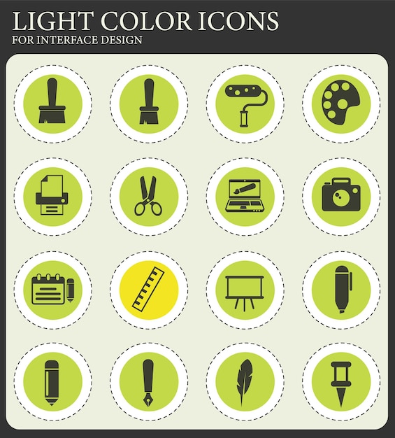 Art icon set