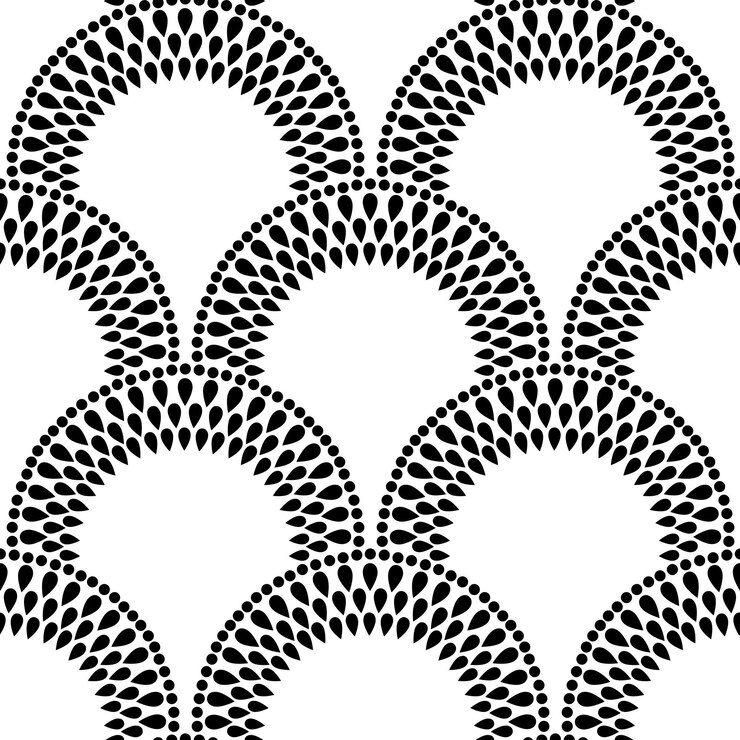 Vector artdecoscalesbeadspatternbackground converted